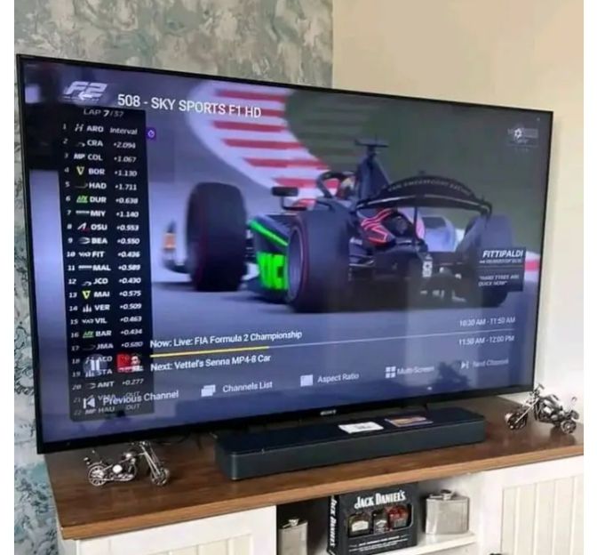 Home theater system streaming Clear View IPTV 4K live sports and events
